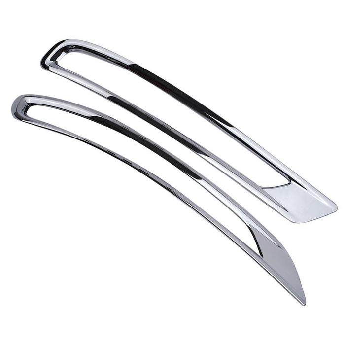 For Outlander 2022 2023 Rear Bumper Lower Trim ABS Chrome Accessories