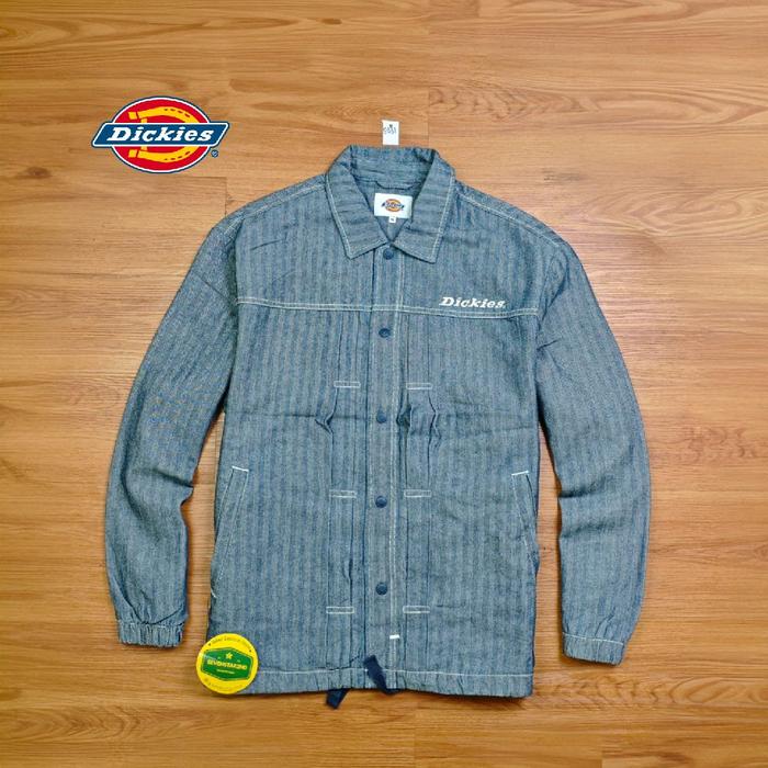 Vintage dickies casual trucker hickory jacket