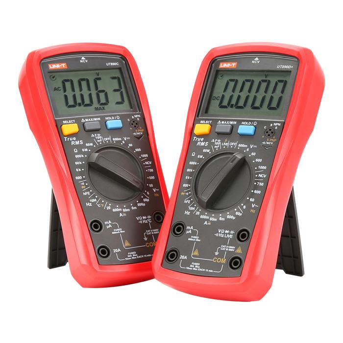 UNI T Digital Multimeter UT890C UT890D+ 6000 Counts Manual Frequency