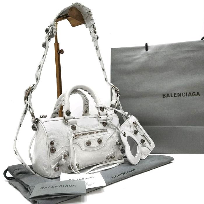 NEW BALENCIAGA Le Cagole Mini Duffle with wrislet in 3 colors