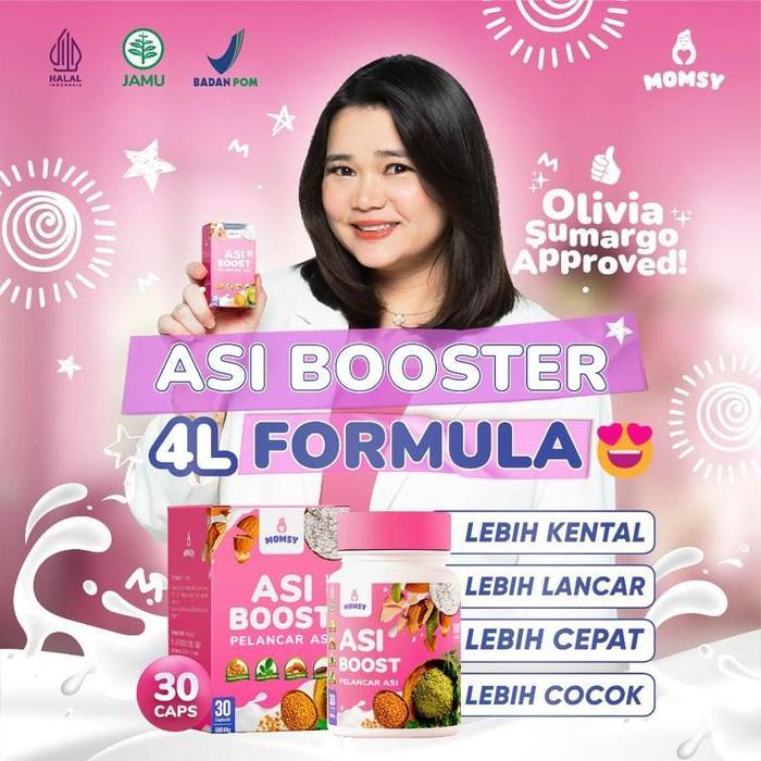 MOMSY Asi Booster Pelancar ASI 30 kapsul BPOM & Halal