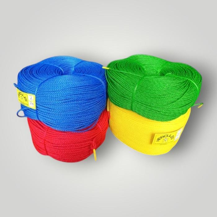 Sale! - Tali Tambang Plastik Pe 3Mm 4Mm 5Mm 6Mm 8Mm 10Mm 12Mm Per Roll - Tali Plastik Warna