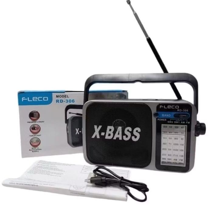 Radio Portable Speaker RD-306 X-bass FM/AM/SW