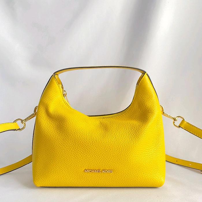tas wanita mk ember small messenger daisy yellow vj
