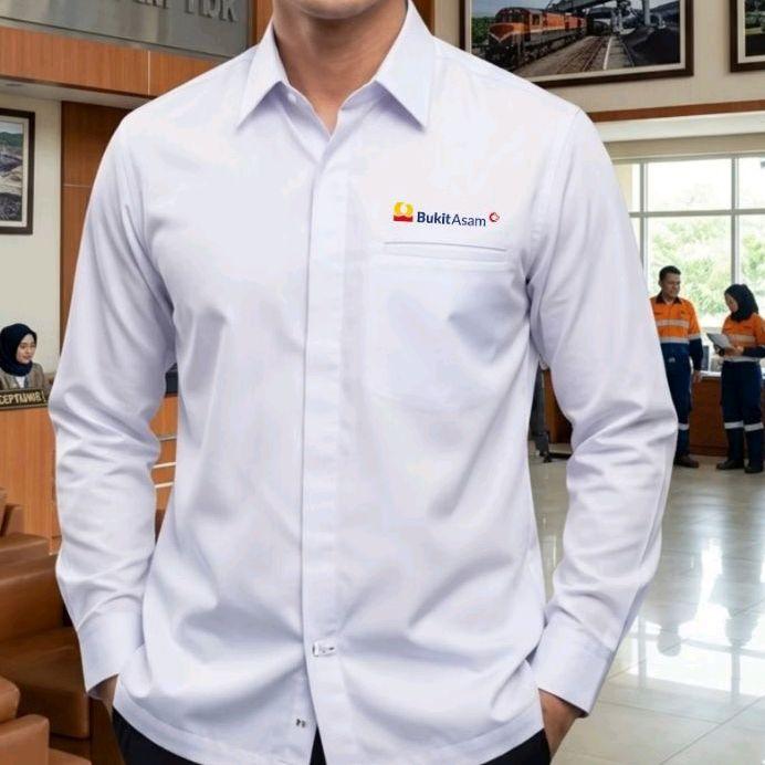 kantong 1 ready stok kemeja PT bukit asam baju PT bukit asam seragam PT bukit asam Pdh PT bukit asam