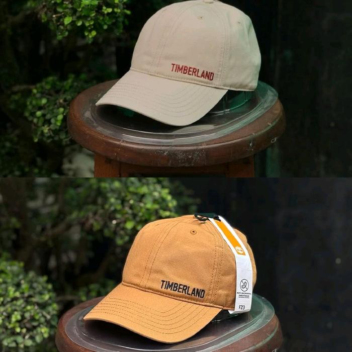 Timberland Small Logo Cap Khaki BNWT ORIGINAL BARANG RESMI STORE