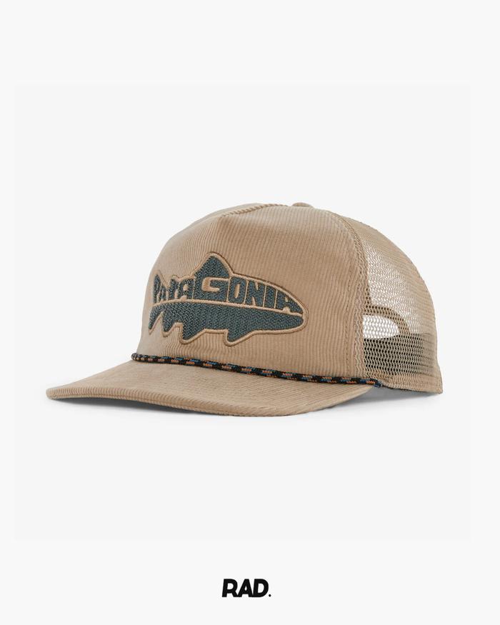 Patagonia Fly Catcher Hat Wild Waterline Oar Tan Original