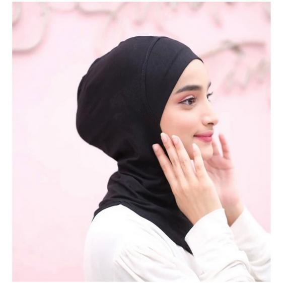 Ciput Ninja Polos // Inner Ninja Jilbab Kerudung Santai Instan Dalaman Basic ciput  nutupin leher