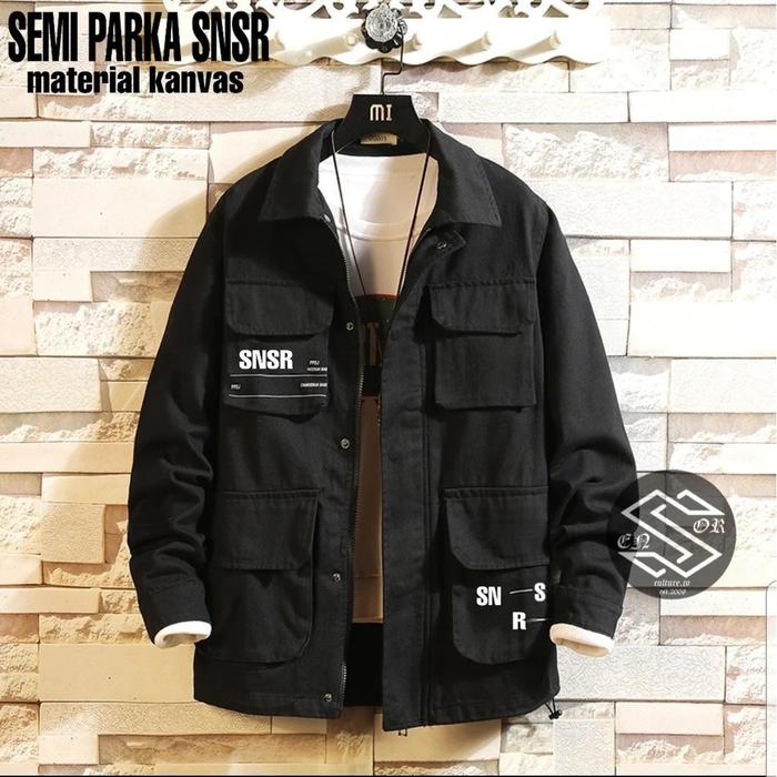 Jaket Semi Parka SNSR / Semi Parka SNSR / Semi Parka Original Sensor