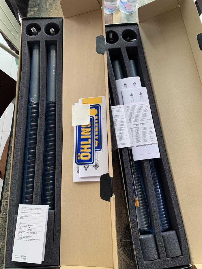 Ohlins Spring Front fork Kawasaki Er6N Er6F