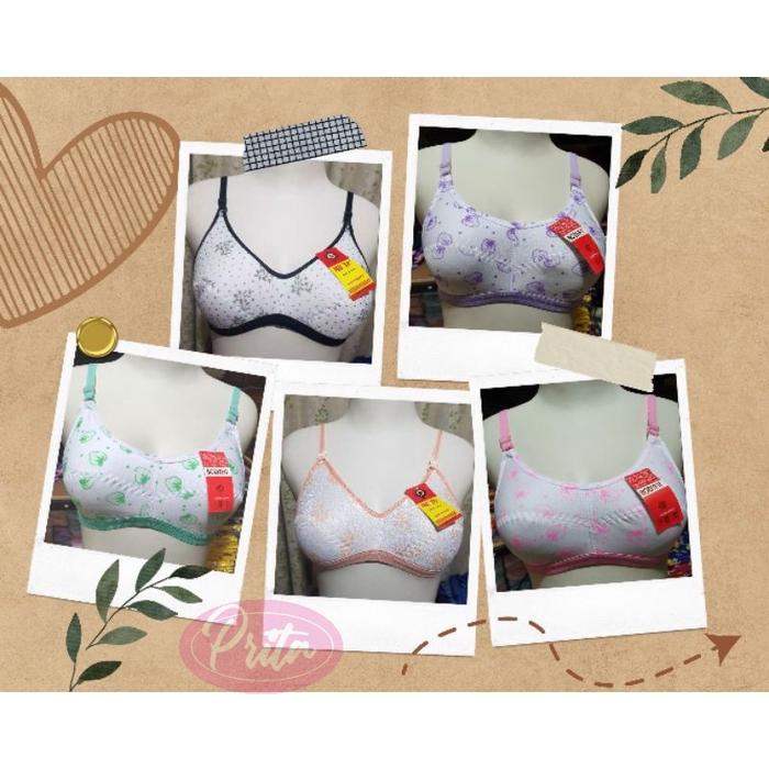 Sport Bra ABG Full Print Bh Remaja Bra Abg Termurah