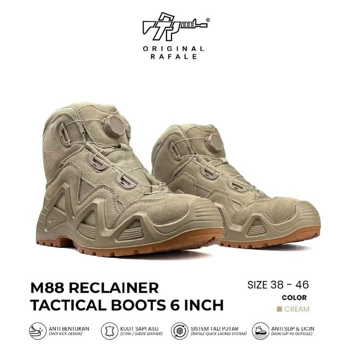 Sepatu Tactical rafale m88 6inci reclaimer Boots Military