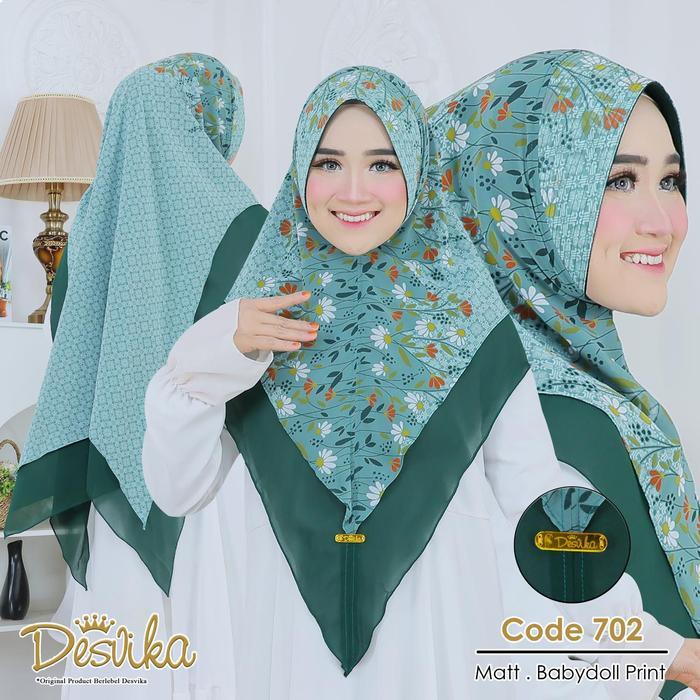DESVIKA 702 KHIMAR CERUTY MOTIF DESVIKA DESVIKA
