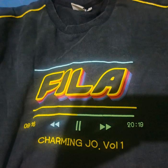 crewneck fila original pria besar