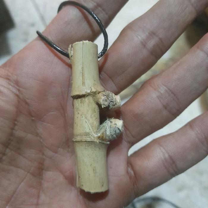 kalung bambu petuk replika