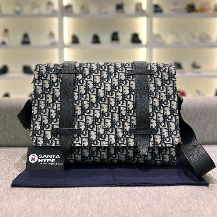 Dior Oblique Logo Messenger Bag