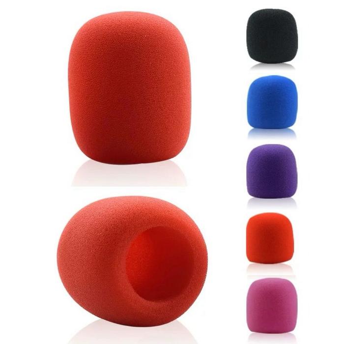 Busa Microphone Karaoke Cover Sarung Busa Mic Pelindung Microphone