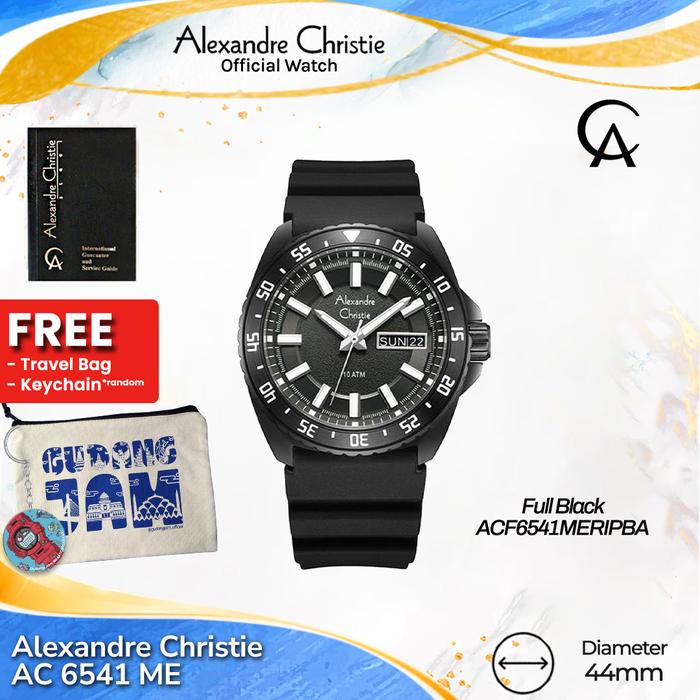 Alexandre Christie Pria AC 6541 ME AC6541ME Rubber Strap