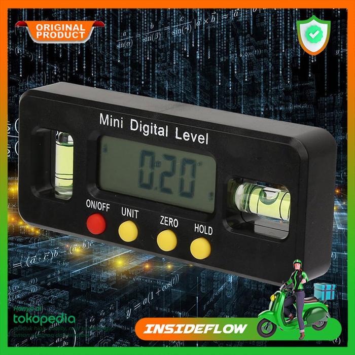 Waterpass Digital Magnet Inclinometer Alat Ukur Kemiringan