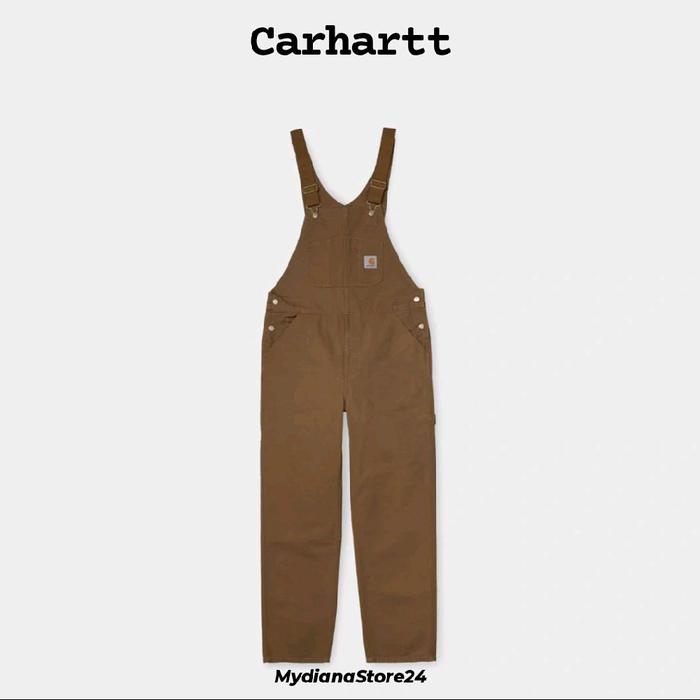 CARHARTT WIP - CARHARTT BIB OVERALL - HAMILTON BROWN