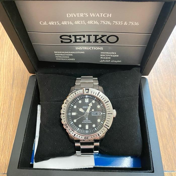 SEIKO Jam Tangan Otomatis Diver's Watch Stainless Steel