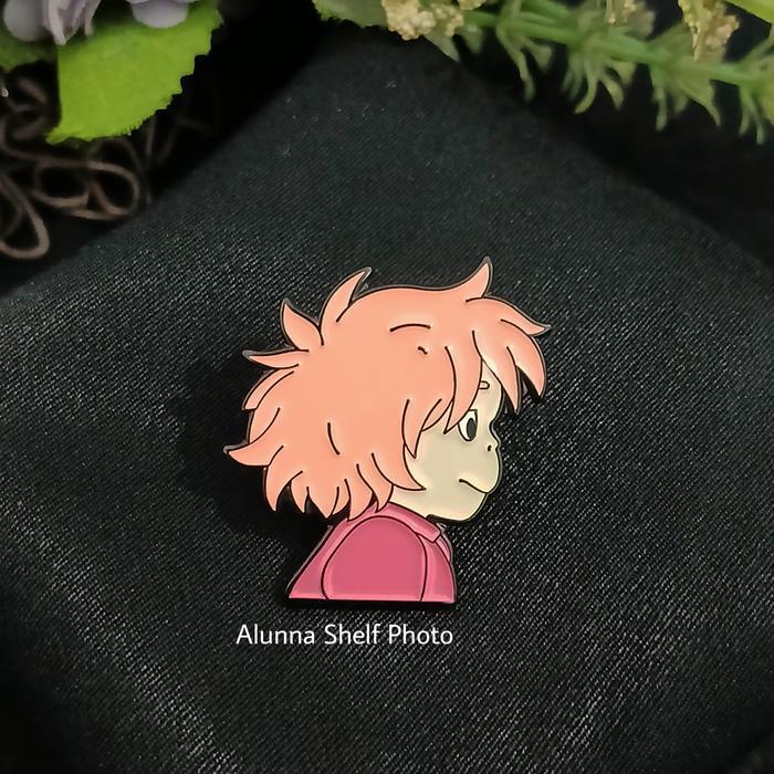 Pin Enamel Ponyo Sosuke | Bros Aksesoris - Ponyo