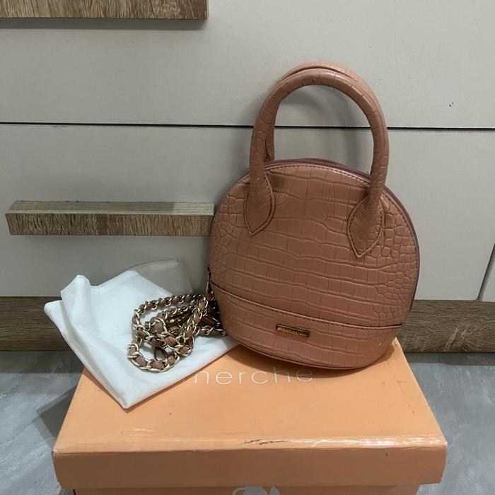 Terbaru Preloved Slingbag Handbag Merche series Molly Bag Croco