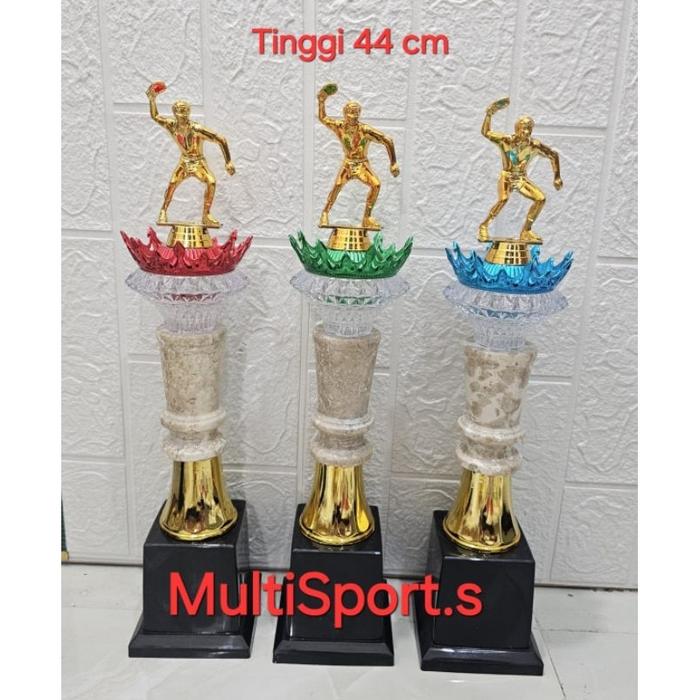 PIALA TROPHY TENIS MEJA PINGPONG MAHKOTA MARMER