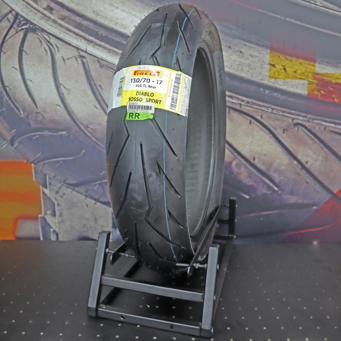 Terbaik Ban Pirelli Diablo Rosso Sport Tubeless Ukuran Upsize 100/80-17, 120/70-17, 130/70-17, 140/7