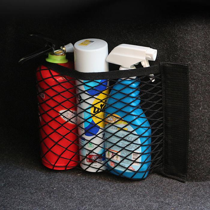Universal Storage Bag Pocket Car Organizer Net For Audi A6