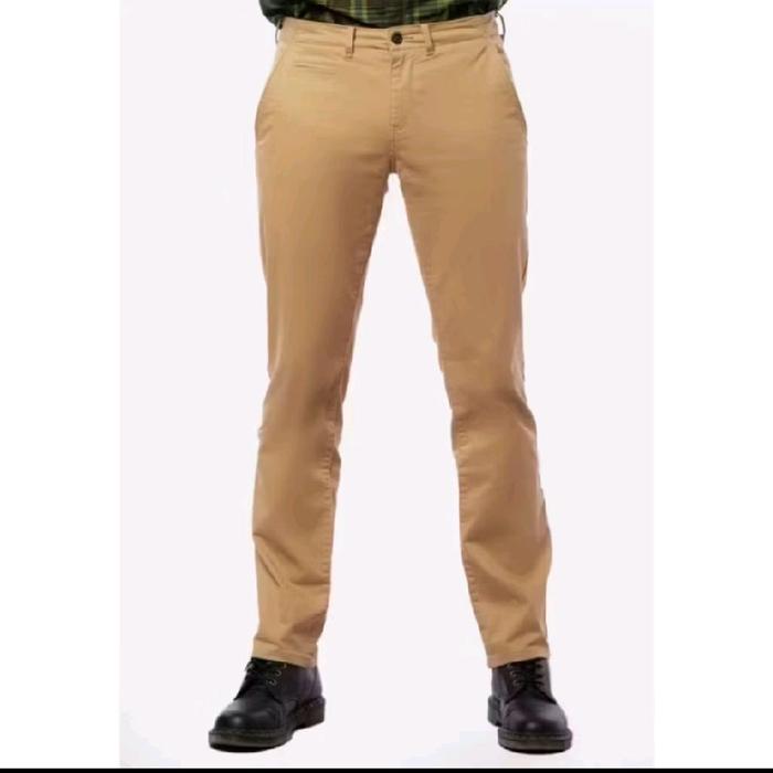 celana Wrangler Chino slim fit strech original