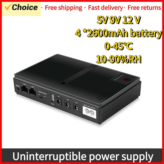 5/9V/12V UPS Uninterruptible Powersupply Router Opticalcat Switch