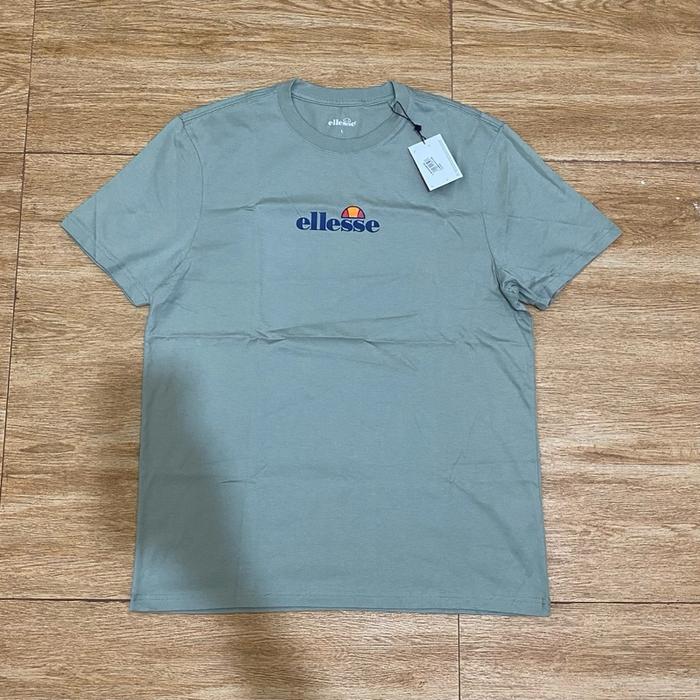 ￼Kaos Tshirt Pria Wanita Ellesse NS Classic Dove Grey Original 1000% (RESMI STORE)
