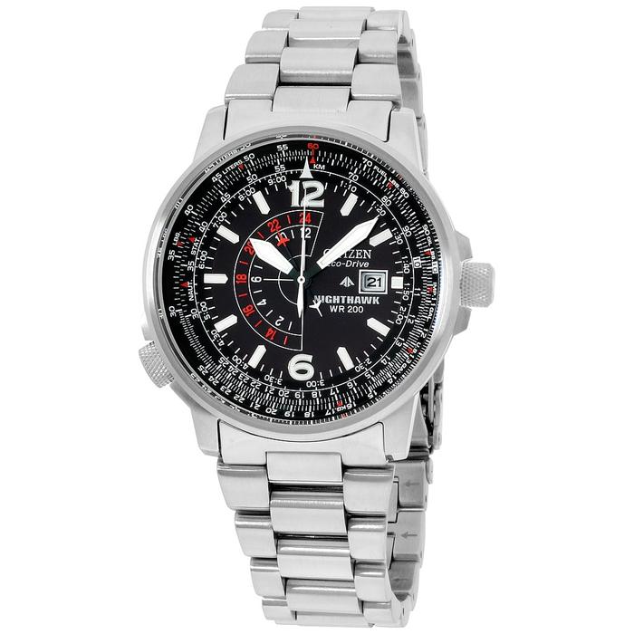 Jam Tangan Citizen Men's Eco-Drive Promaster Nighthawk BJ7000-52E