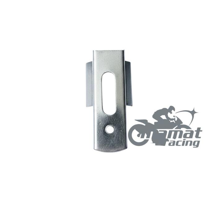 Dudukan tameng knalpot beat, scoopy, mio, vario, zrc, vnd, mdm, tsugigi, universl, dll bahan tebal 1