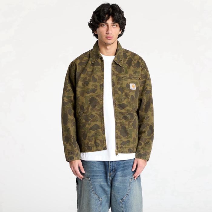 CARHARTT WIP Duck Detroit Jacket Camo Green