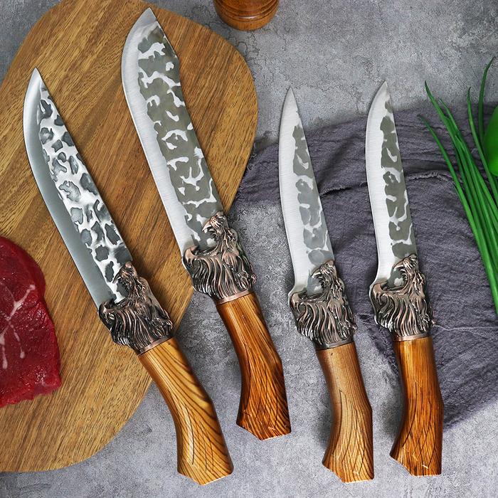 Forged Chef Knife Stainless Steel Boning Knife Butcher Knife Slicing