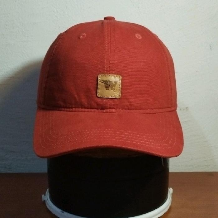 Topi Carhartt Caps Patch Kulit Logo W