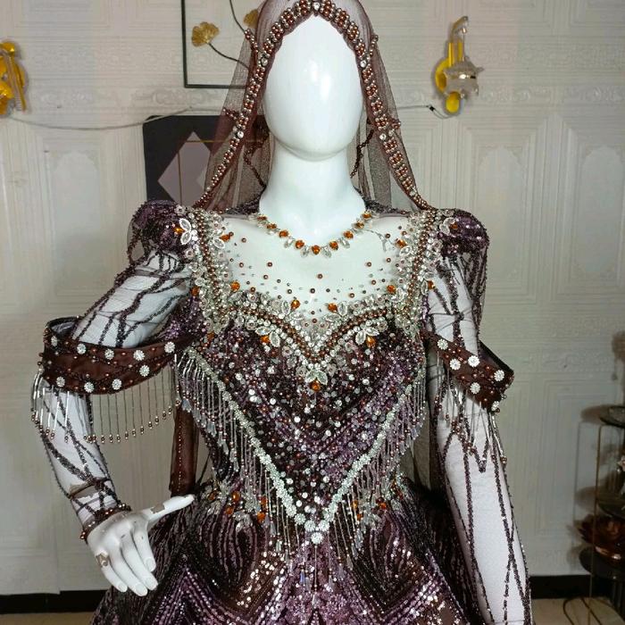 Gown Krinolin Gradasi Luxury