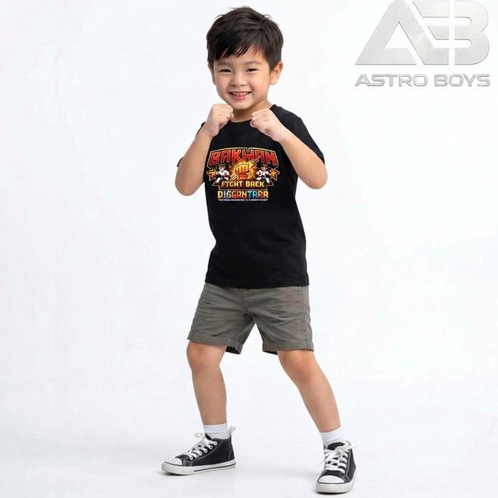 ASTRO BOYS β Baju Kaos Distro Motif - Gamer Minecraft Bakwan Fight Back Premium 24S