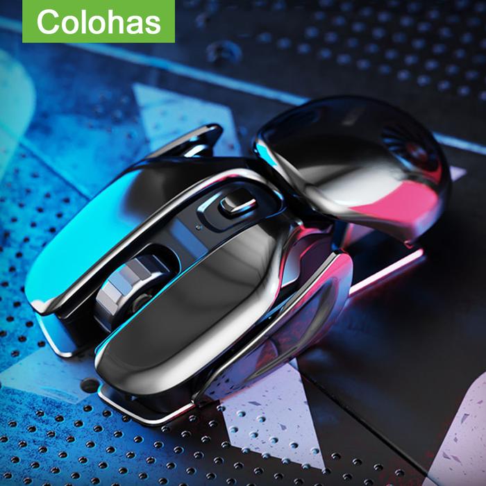Rechargeable Wireless Gaming Mouse For Macbook Computer PC Gamer 2.4G