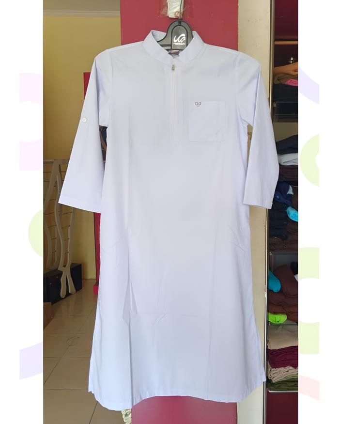 Rabbani Baju Gamis Anak Laki Laki - Jukid Maxi Jaidan Blg ORI Warna Putih