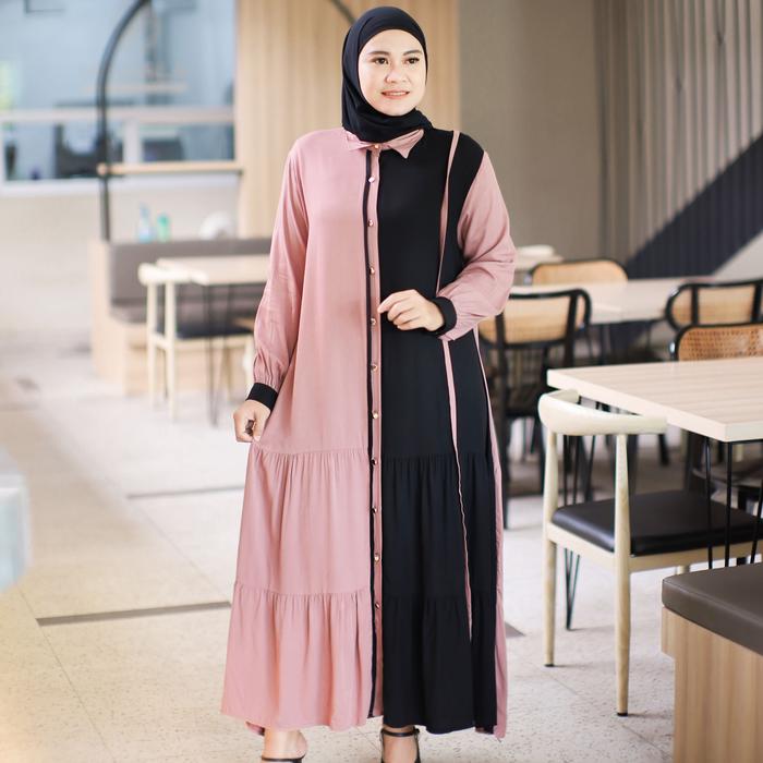Gamis Savana Abaya Dress Lebaran Gamis Remaja Gamis Premium Syari Wanita Dewasa Muslim