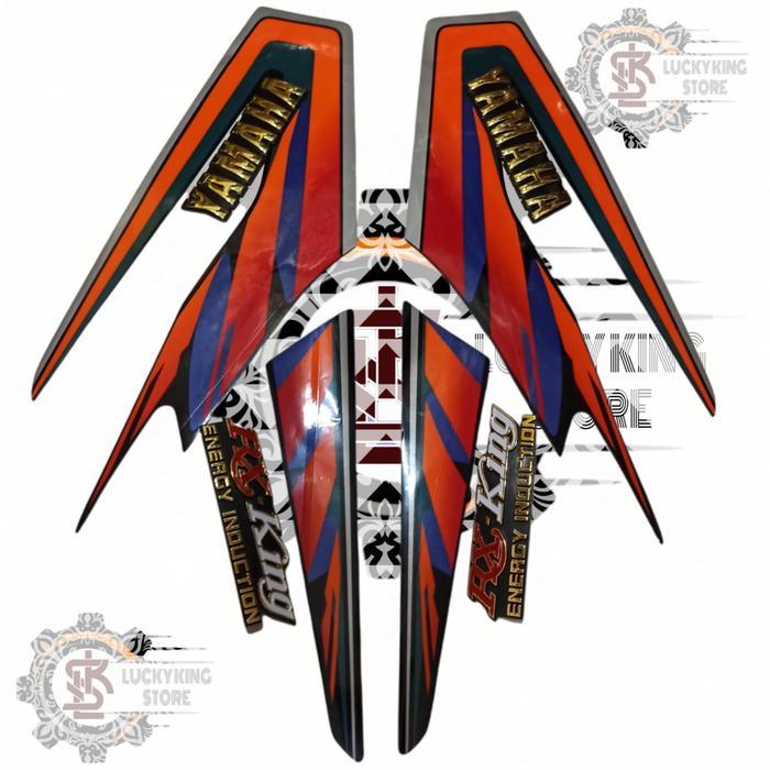stiker Striping Setriping Rx King 1997 Merah List Rx King 1997 Merah [NTS]
