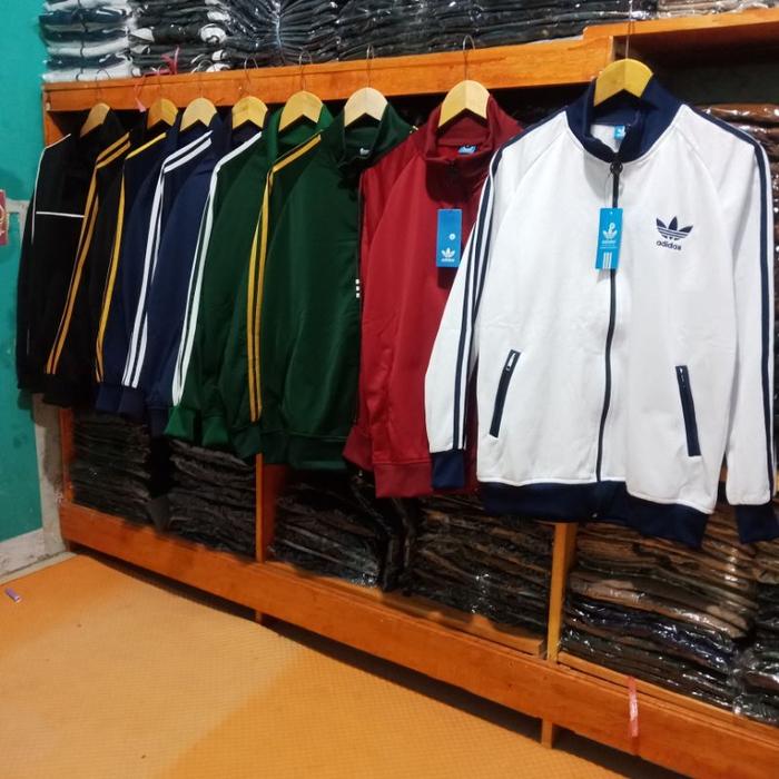 Jaket Tractop Adidas Firebird Denim Atletis