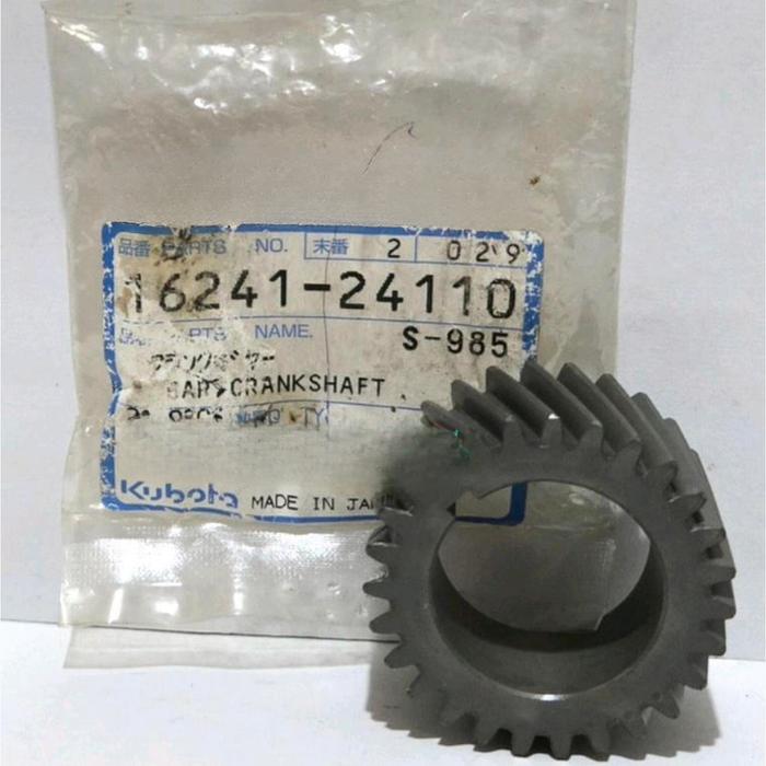 Gear Crankshaft V1505 16241-24110 Kubota Genuine