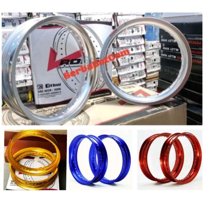 VELG ROSSI ROSSY SUPERMOTO SUPERMOTTO WM MT 250 300 350 SET RING 17 36H WR KLX CRF TIGER CBR CB GL V