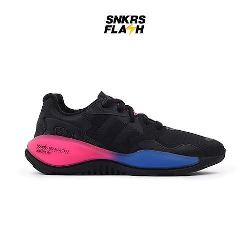 sale Sepatu Sneakers Pria ADIDAS ZX ALKYNE BLACK SHOCK PINK - FV2316