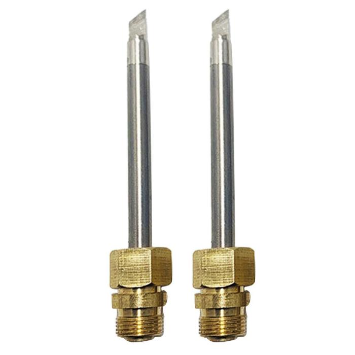 2X 510 Interface Soldering Iron Tip Mini Portable USB Soldering Iron Tip Welding Rework Accessories,