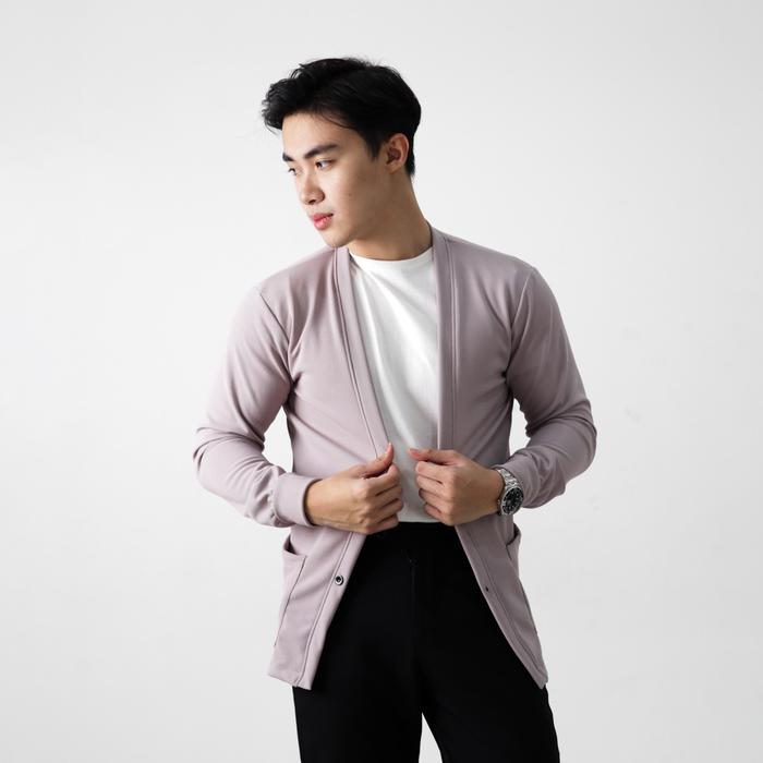 MSMO Dustin Cardigan Pria / Outer Cowo / Jaket Cowo / Cardigan Knit / Cardigan Korea